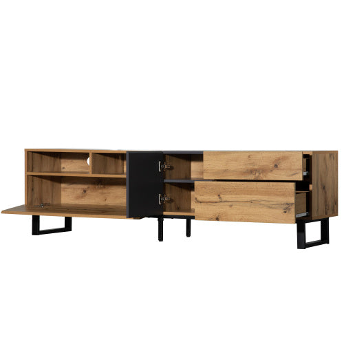 Holzmaserung TV Schrank