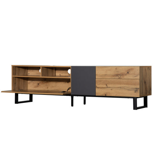 Holzmaserung TV Schrank