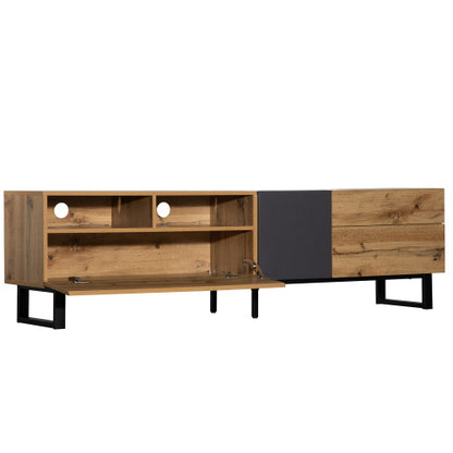 Holzmaserung TV Schrank